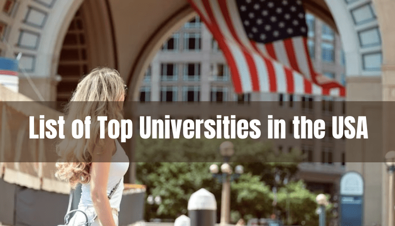 List of Top Universities in the USA